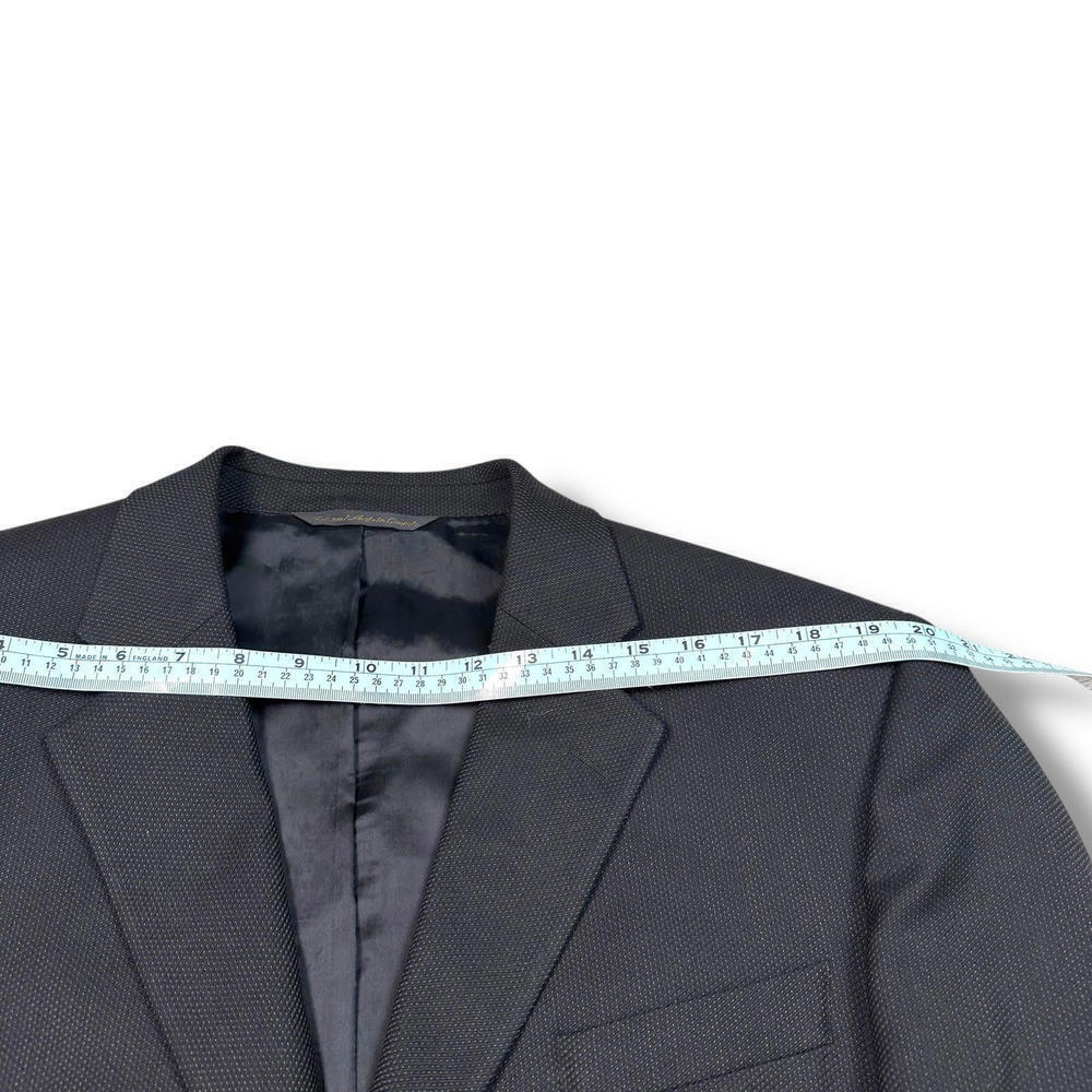Jack Victor Suit Mens 43R Beige 100% Wool Pants 38x28 Lanza CT 2 Pieces Vintage - Picture 7 of 15
